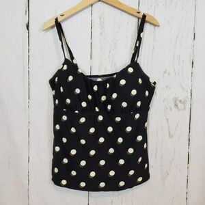 Coco‎ Reef 18W black&white polkadot tankini